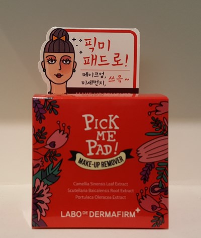 Label (5. Pick Me Pad Make Up Remover)
